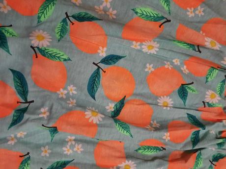 Sukně s ovocem, h&m,134