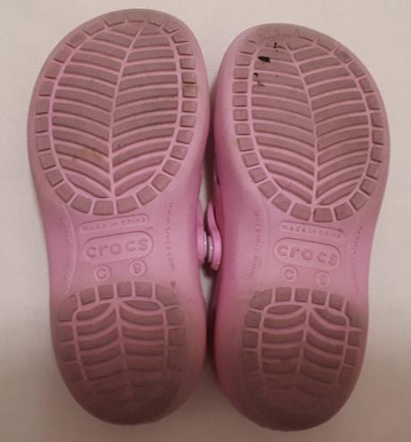 Crocs c9 - dětské gumové balerínky, sandálky, crocs,27