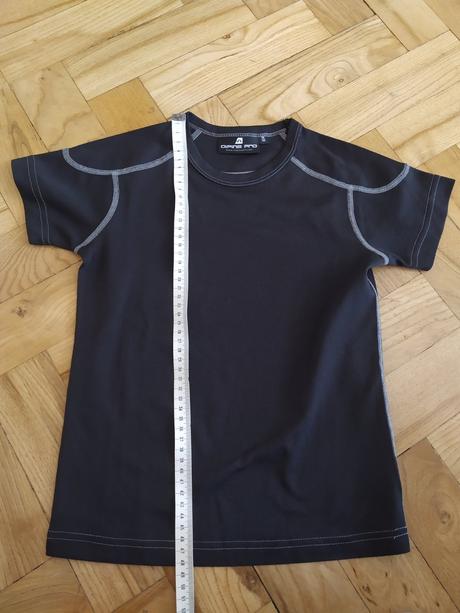 Sportovní černé tričko, alpine pro,116