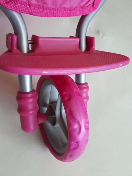 Kočárek pro panenky,trojkolka s panenkou se zvuky, 