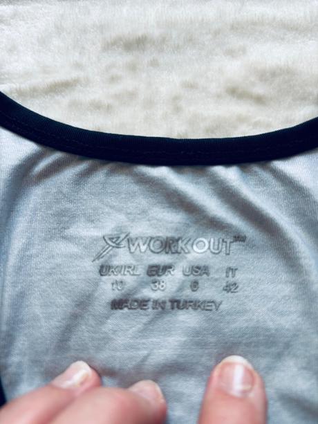 K7/ sportovní top - v.xs/s zn. workout, xs