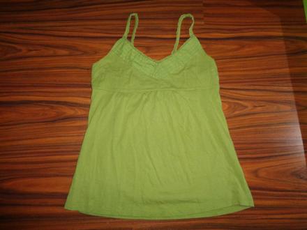 Pěkný zelený letní top 38/40, 38