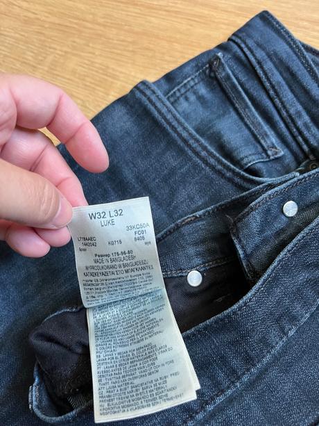 Džíny, rifle lee 32/32, lee,l