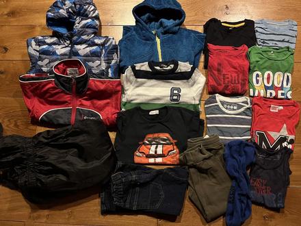 Set oblečení pro kluky - 16ks, vel. 4-6 let, 104–116