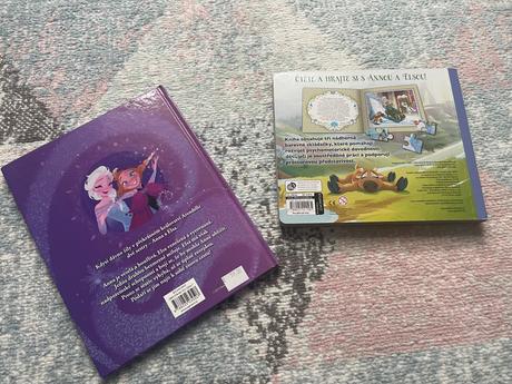 2 knizky ledove kralovstvi,