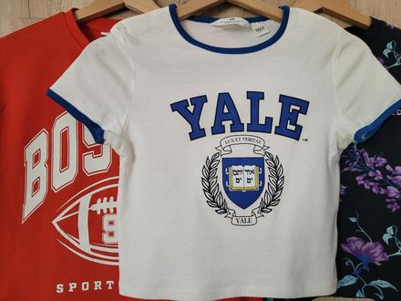 Crop top trička 12-14let, h&m,152