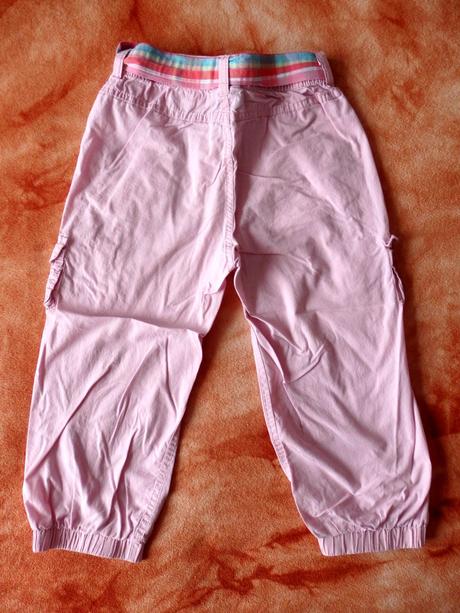 Růžové tříčtvrťáky, h&m,128