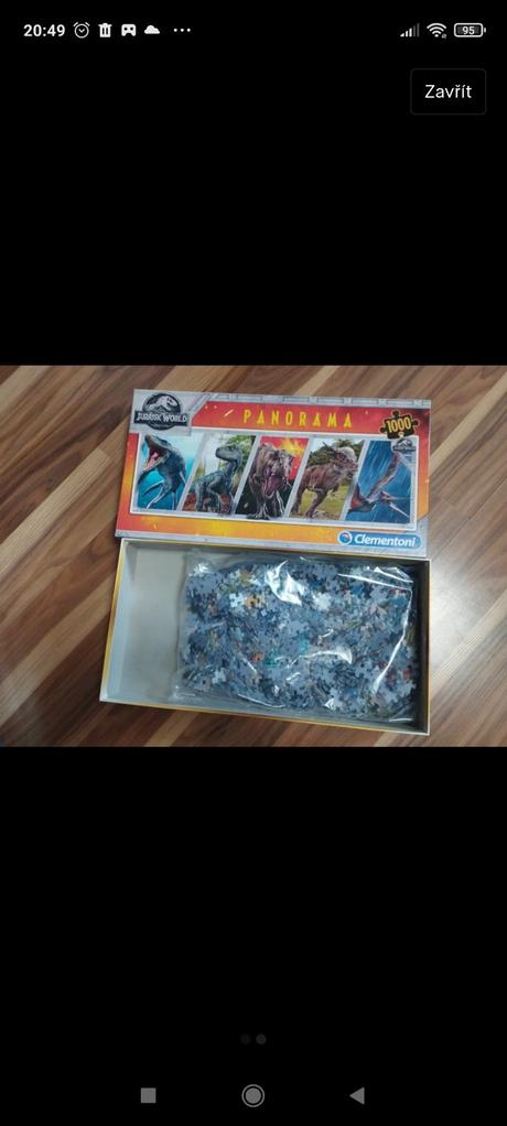 Puzzle clementoni 1000 dílků, 