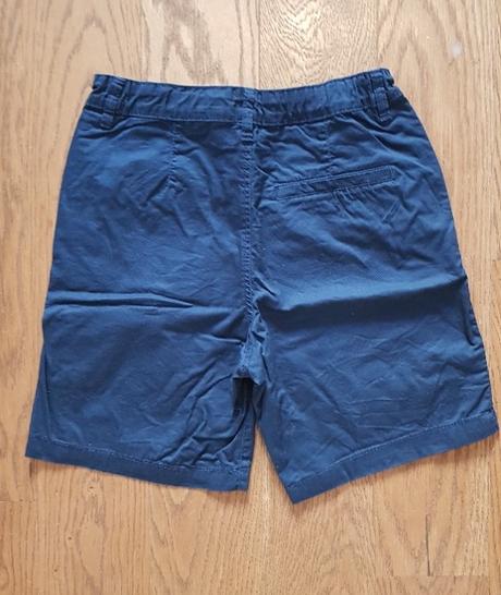 Bavlněné kraťasy chino, tmavomodré, 146, h&m,146