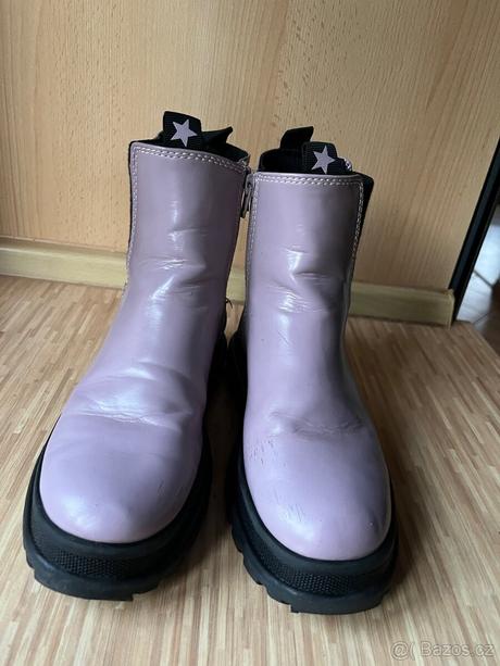 Zimní nízké kozačky/boty zara vel.37, zara,37