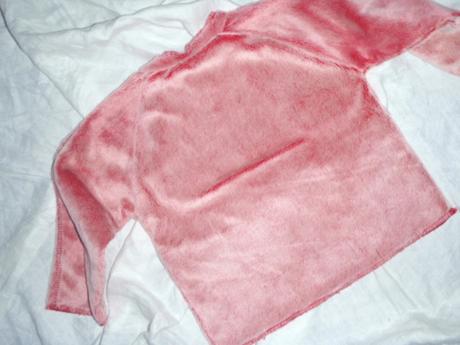 Měňavá teploučká chlupatková mikina, 92