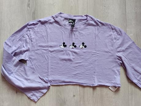 Crop tom široký s mickey mousem, sinsay,xs