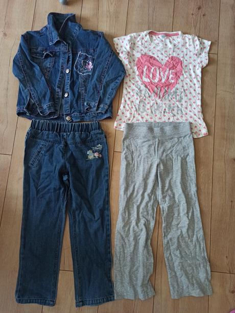 Set oblečení holčička vel 116, 104–116