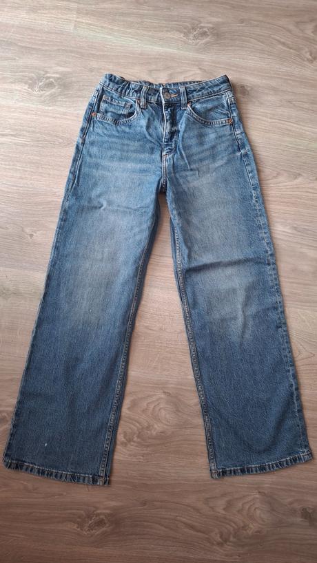 Rifle hm wide leg, h&m,146