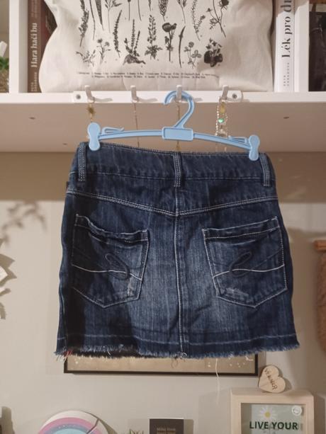 Džínová sukně esprit anděl andělíček, esprit,146