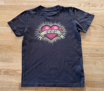 Triko & tričko i love mom vel. 122/128, 122