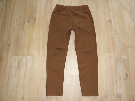 Chlapecké hnědé rifle / džíny zn. h&m vel.134, h&m,134