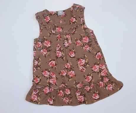 P635 květované šaty vel. 68, tu,68