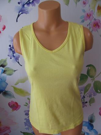 Bavlněné letní tričko bez rukávů, 40