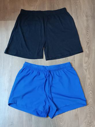 2x chlapecké kraťasy, vel. 158/164, 158