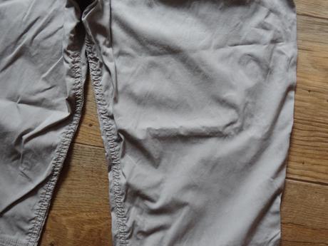 Vel.36/38, vel.s, h&m, těhotenské plátěné kalhoty, h&m,s