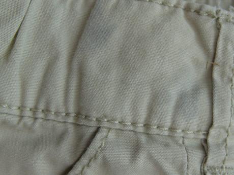 Béžové šortky, h&m,140