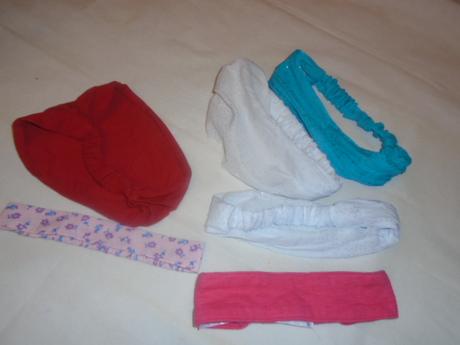 Šátek 5ks na hlavu čelenka do 2 let, 86