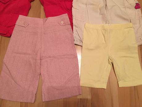 3/4 kalhoty-tříčtvrťáky 6x 116/122, topolino,116
