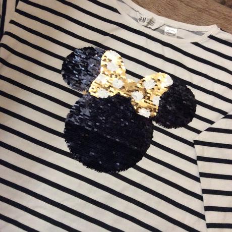 Tričko s myškou ,,minnie", h&m,134