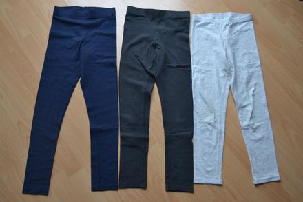 Tenké legíny, h&m,134