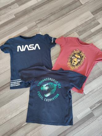 Set 3x tricka , velikost 128/140, 134