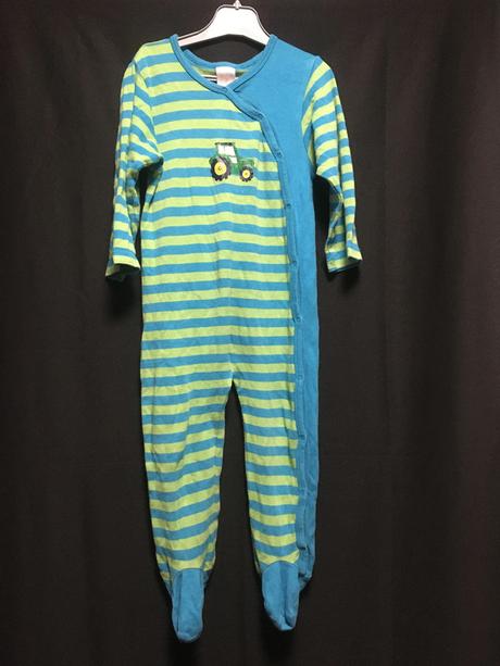 Vel. 92 pyžamový overal s traktorem, 92