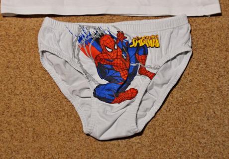 Souprava spider-man - tílko + slipy, marvel,140