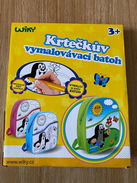 Krtečkův vymalovávací batoh, 