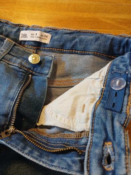 Džíny zara, vel. 134, zara,134