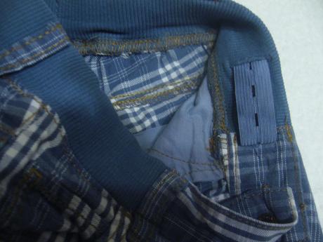 Frajerské bavlněné plátěné kratásky, h&m,92