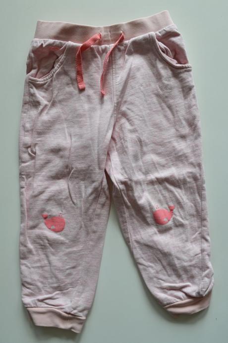 Bavlněné tepláčky s velrybou 2ks, tcm,98