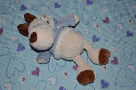 Plyšový sob, cca 40 cm,