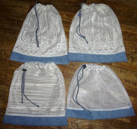 Pytlíky dárkové, na potraviny či skladování 4 ks,