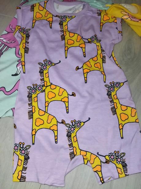 3x letní overal s žirafy, sluníčky 80 next, next,80