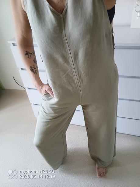 Kalhotový overal zn."zara" vel."m", zara,m