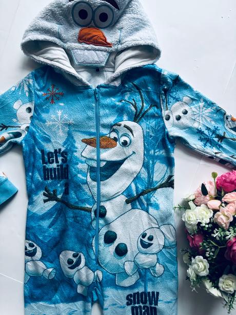 Ob/ overal coral flece - v.2/3 roky, disney,98