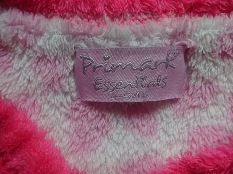 Fleesová mikina kravička, vel. 110, primark,110