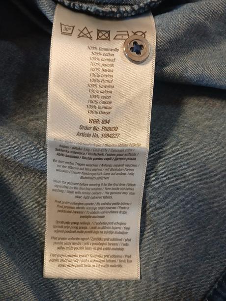 Riflové šaty kiki&koko, vel. 122, kiki&koko,122