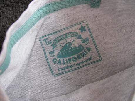 Světle šedé bavlněné tričko s tygrem a brýlemi, tu,122