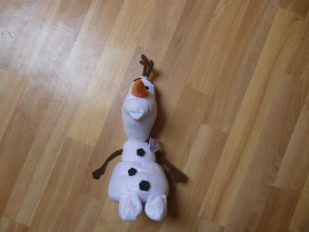 Třpytivý plyšák olaf  33 cm, 