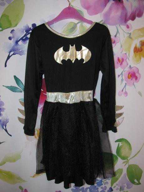 Kostým na karneval-šaty batgirl,
