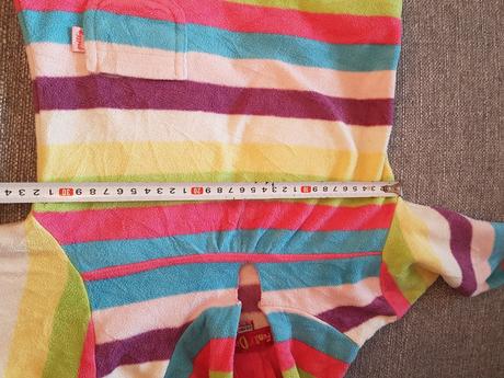 Fleesová mikina značky funky diva, vel. 2-3roky, 92