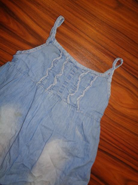 Luxusní šaty z odlehčené rifloviny 116/122, staccato,116