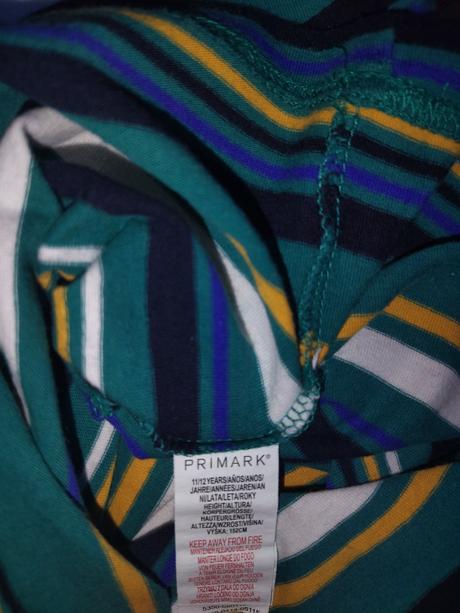 Dětské triko kr.ruk. 152 primark proužkaté, primark,152
